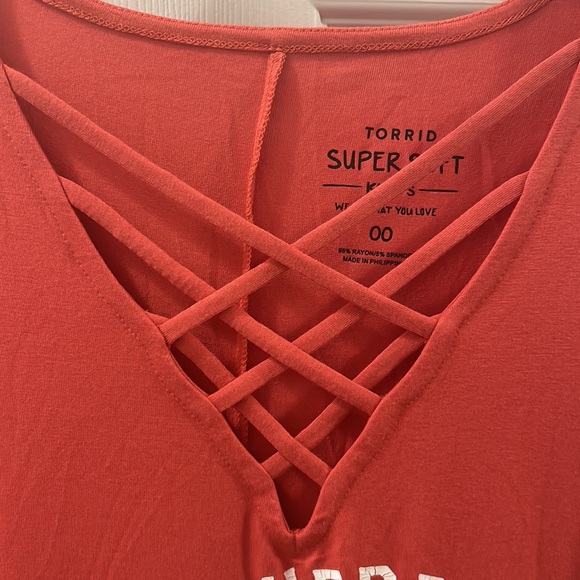 New Torrid Fav Tunic Super Soft Beauty - Picture 3 of 6